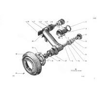 Rolling Chassis - Supporting arm rear