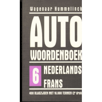 AUTO WOORDENBOEK NL > FRANS