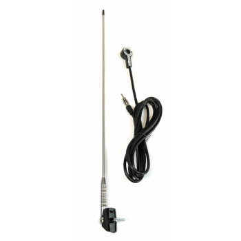 ANTENNE CHROOM MET VEER ANTENNE CHROOM MET VEER