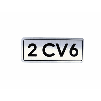 STICKER 2CV6 STICKER 2CV6