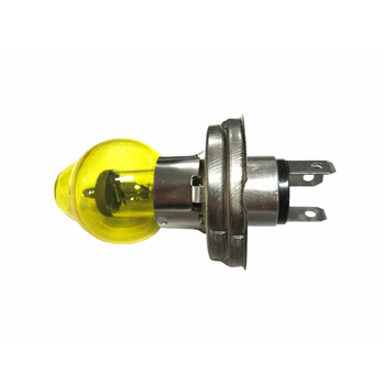 LIGHT BULB H4 +P45 BASE YELLOW
