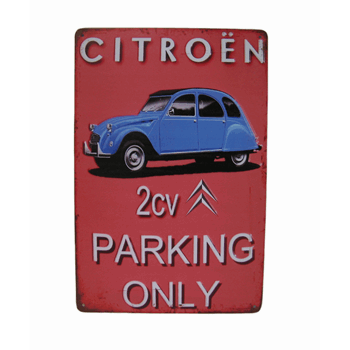 METAAL BORD CITROEN 2CV PARKIN METAAL BORD CITROEN 2CV PARKIN