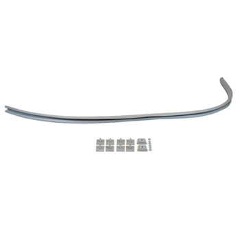VOOR+ACHTERBUMPER RUBBER GRIJS